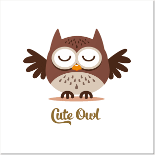 Cute owl lover Posters and Art